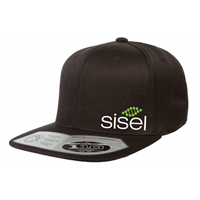Sisel Black Snapback Hat