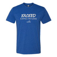 Men's Exceed Expectations Blue Crew