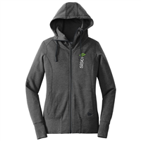 Women's Sisel Black Heather Full Zip Hoodie