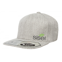 Sisel Gray Snapback Hat
